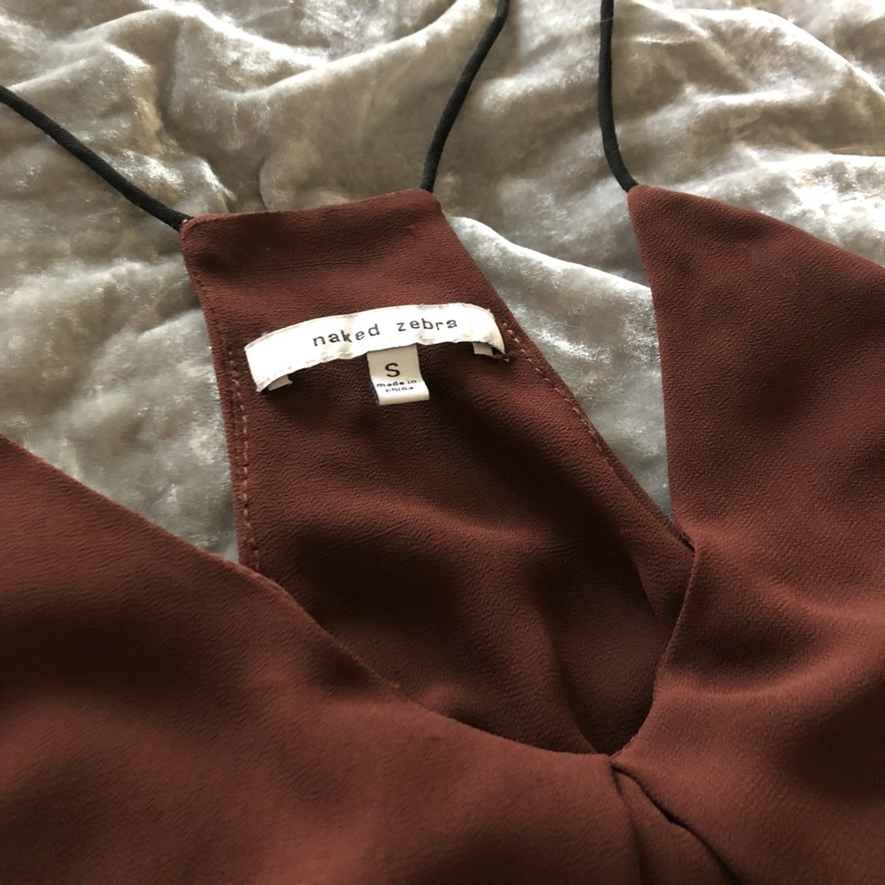 Maroon cami. Size small.